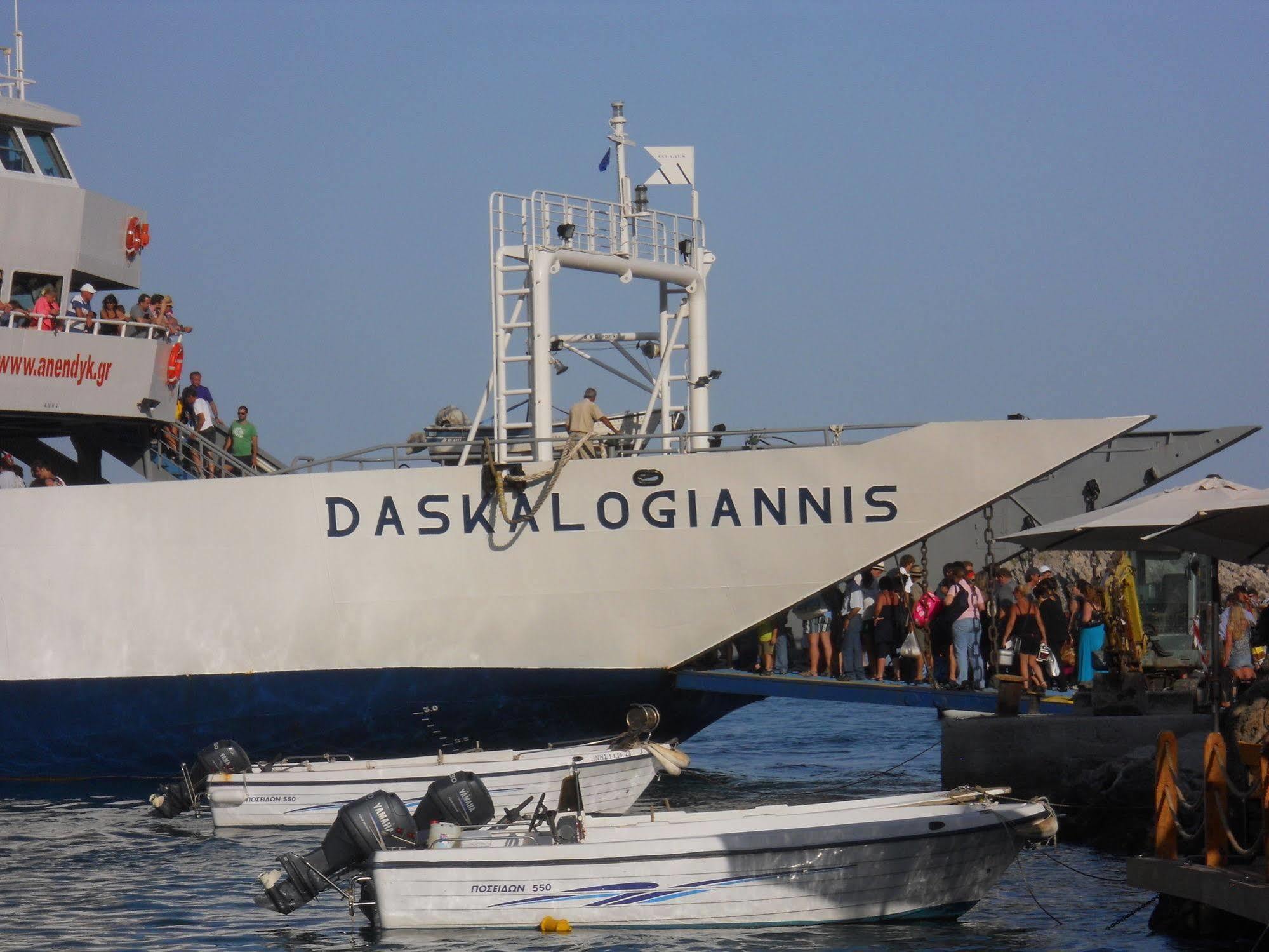Daskalogiannis Hotel Loutró Exterior foto